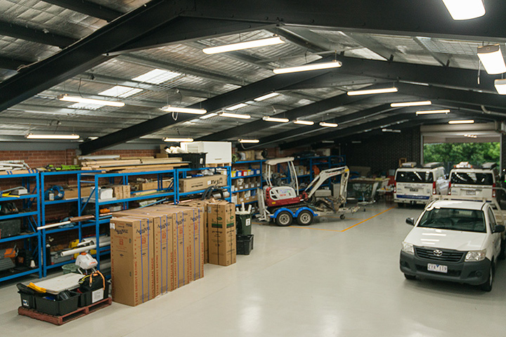 W.L. Chivers Plumbing factory and warehouse