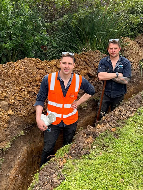 Drain plumbers at work in Watsonia