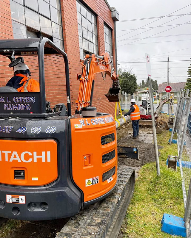 A large scale pipe replacement