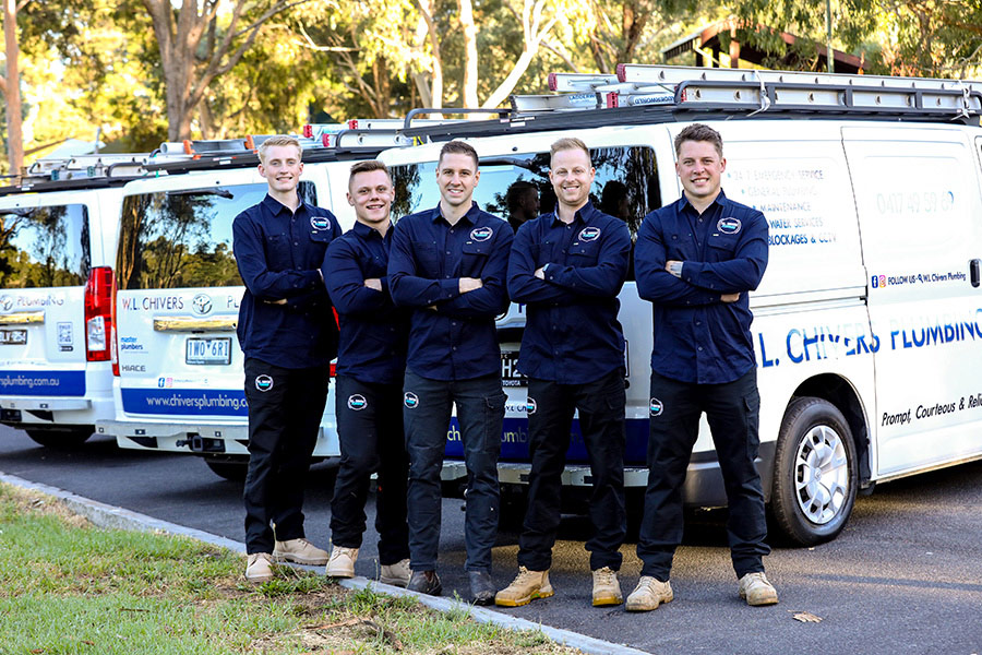 The team at W.L. Chivers Plumbing